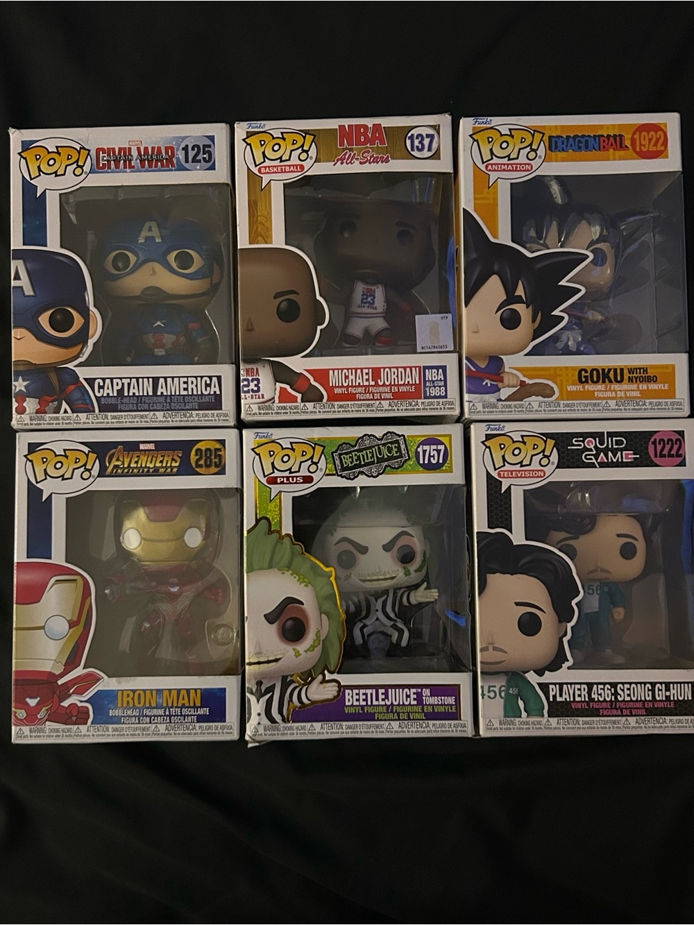 Funko Pop figures
